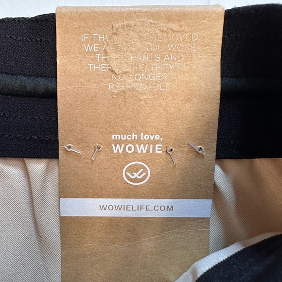 NWT Wowie Men’s Pants Medium Beige Cream Sapien Chino Stretch Drawstring Pull On - Picture 5 of 11